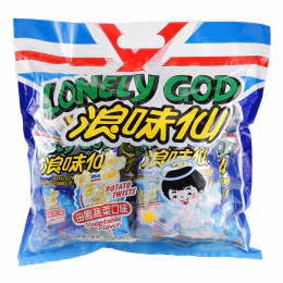 Want Want Lonely God Potato Twists Vegetable flavour (42gx4)
