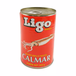 Ligo Squid in Natural Ink (425g)