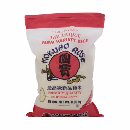 Kokuho Rose Premium Quality Rice 15lbs