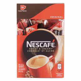Nescafe Original Sweet & Creamy Coffee 22gx18