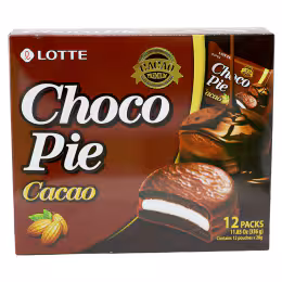 Lotte Chocolate Pie-Cacao Flavour (28gx12)