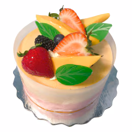 T&T Bakery 6 In Molten Mango Yogurt Cheese Cake (300g)