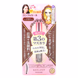 Kiss Me Long & Curl Waterproof Mascara #02 Brown (3rd Generation) (6g)