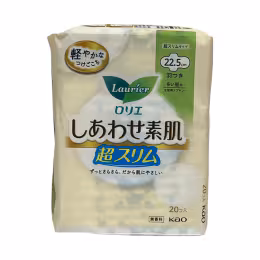 Kao Laurier Ultra Slim Sanitary Napkin For Day 22.5cm (20pcs)