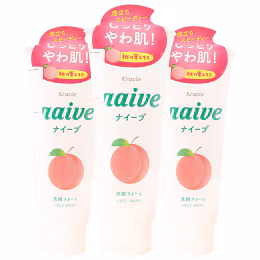 Kracie Naive Peach Face Wash (130g)