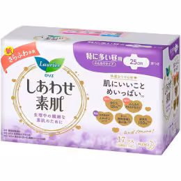 Kao Laurier Sanitary Napkin For Normal Day 25cm (17pcs)