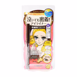 Kiss Me Heroine Make Smooth Liquid Eyeliner Super Keep #02 Bitter Black (0.4ml)