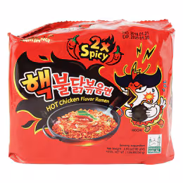 Samyang 2X Spicy Chicken Stir-fried Noodles (140gx5)