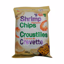 Nongshim Shrimp Flavoureded Chips Big Pack (200g)