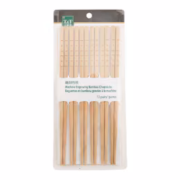T&T Bamboo Chopsticks 12pairs