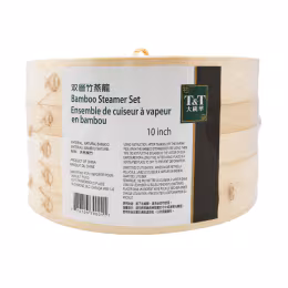 T&T Bamboo Steamer Set (10 inch)