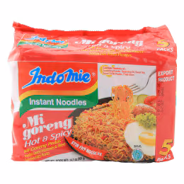 Indomie Hot&Spicy Inst Fried Noodle (80gx5)