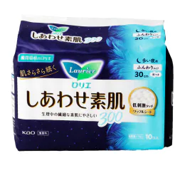 Kao Laurier Sanitary Napkin For Heaviest Night 30cm (10pcs)