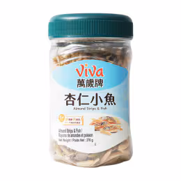 Viva Almond & Fish Snack (Can) 270g
