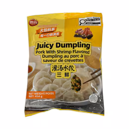 Synear Pork Dumplings with Shrimp Flavour (454g)
