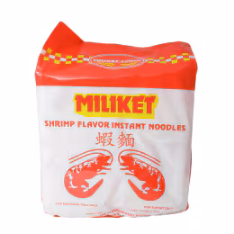 Miliket Shrimp flavour Inst Noodles (65gx10)