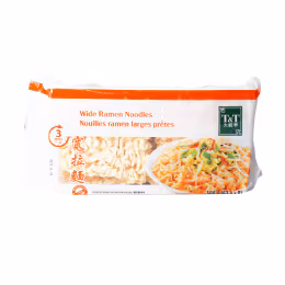 T&T 3-Minute Wide Ramen Noodles (504g)