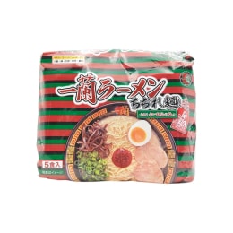 Ichiran Curly Instant Ramen (133gx5)