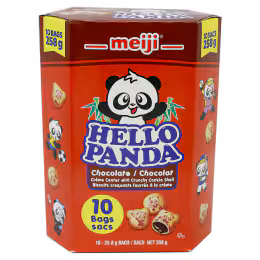 Meiji Hello Panda Chocolate Crunchy Cookies (25.8gx10)