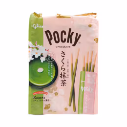 Glico Sakura Green Tea Pocky (114g)