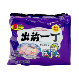 Nissin Demae Ramen Shoyu Tonkotsu Instant Noodles (100gx5)