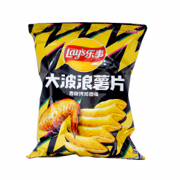 Lays Roasted Chicken Wing Flavoured Big Wave Chips (70g)