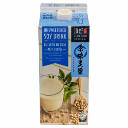 Superior Natural Unsweetened Soy Drink (1.89L)