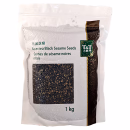 T&T Roasted Black Sesame Seeds (1kg)