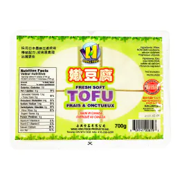 Wing Hing Fresh Soft Tofu 4pcs (700g)