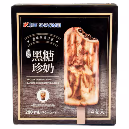 Shao Mei Brown Sugar Boba Flavoured Ice Bar (4x70mL)