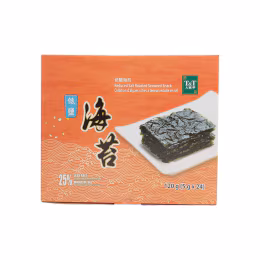 T&T Reduced Salt Roasted Seaweed Snack (5gx24)