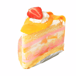 T&T Bakery Fresh Mango Slice Cake