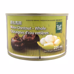 T&T Water Chestnut Whole (227g)