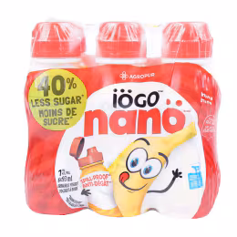 Iogo Nano Banana Yogurt Drink (93ml x 6)