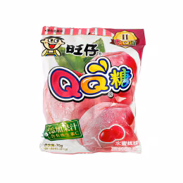 Want Want Qq Peach Soft Candy 70g