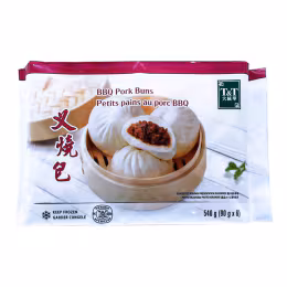 T&T BBQ Pork Steamed Bun (6x90g)