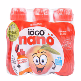 Iogo Peach Nano Yogurt (93ml x 6)