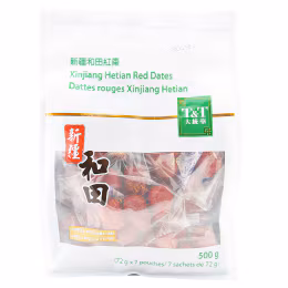 T&T Xinjiang Hetian Red Dates (500g)