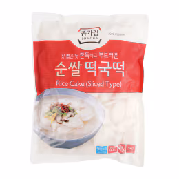 Jongga Fresh Sliced Rice Cake (1kg)