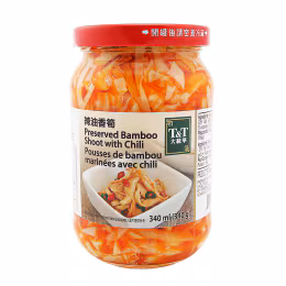T&T Preserved Bamboo Shoot with Chili (340g)