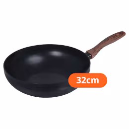 Silvat Wooden IH Wokpan 32cm