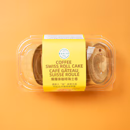 T&T Bakery Coffee Swiss Roll Cake (280g)