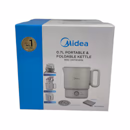 Midea Portable & Foldable Kettle with Steam Rack (0.7L)