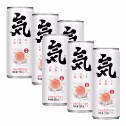 Chi Forest Sugar Free Peach Sparkling Water (330mLx6)